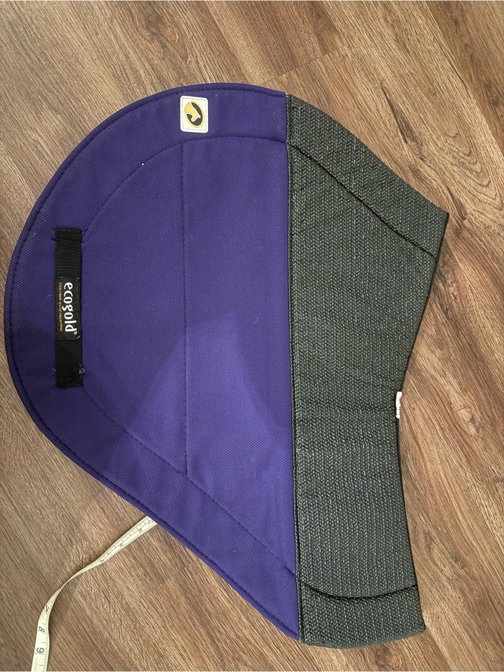 Eco Gold cross county saddle pad